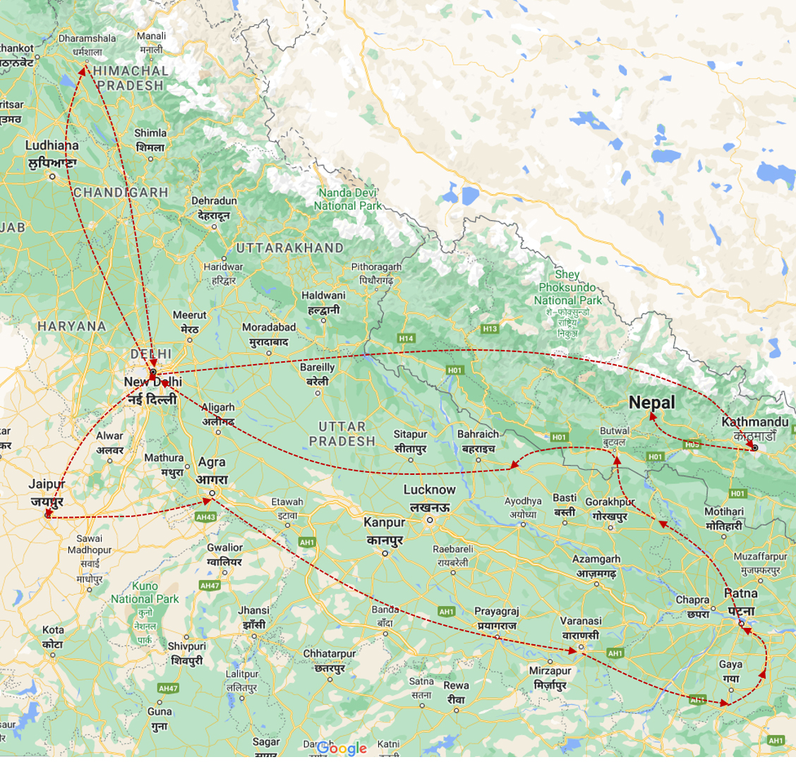 BUDDISHT PILGRIMAGE TOUR